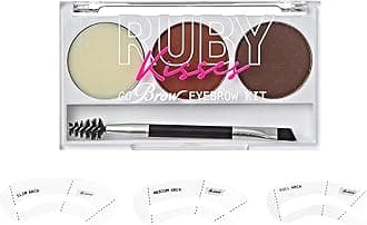 Ruby Kisses Go Brow Eyebrow Kit RBKT03 (Rich Chocolate Brown)