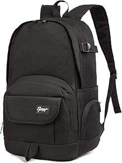 School Backpack Travel Bag for Men & Women Lightweight College Back Pack with Laptop Compartmen