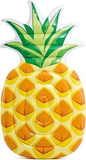 IntexPineapple Inflatable Mat, 85" X 49"
