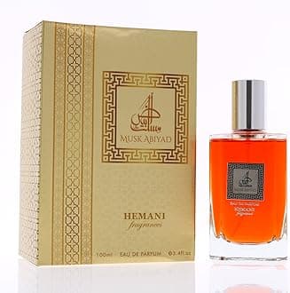 Fragrances Perfume Musk Abiyad - Oriental Perfume - For Him & Her 100mL | Fresh and Clean Scent | Natural Oils | Long-Lasting Aroma