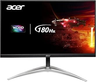 Acer Nitro 31.5" WQHD 2560 x 1440 PC Gaming Monitor | Agile-Splendor IPS | AMD FreeSync Premium | Up to 180Hz Refresh | Up to 0.5ms | 95% DCI-P3 | HDR10 | 1 x DP 1.2 & 2 x HDMI 2.0 | XV323QU M3bmiiphx