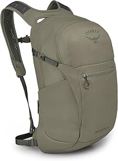 Daylite Plus Commuter Backpack – Lightweight, Everyday Pack with Laptop Sleeve and Water Bottle Pockets – Ideal for Work, School, and Travel with Versatile Storage Options, Tan Concrete
