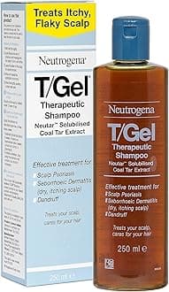Neutrogena T/Gel Therapeutic Shampoo Treatment For Scalp Psoriasis, Itching Scalp And Dandruff, 250 ml