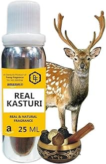 Real Kasturi 25Ml Premium Alcohol Free Attar For Unisex