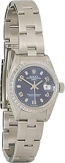 RolexPre-loved Blue Stainless Steel Arabic Datejust 79240 26mm, Blue