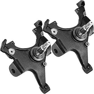 2" Drop Spindles Lowering Kit Fit for GMC C1500 C2500 1988-1998, C1500 2500 Suburban 1992-1999, for Chevy Tahoe Yukon 1995-1999, Fits 2WD 1.25" Rotors Truck SUV Front Suspension