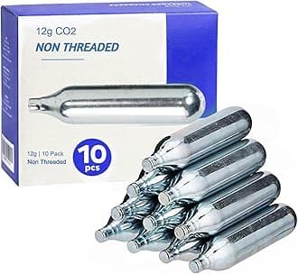Co2 Cartridge Capsule 12 Gram Pack Of 10, 12 Grams Co2 Cylinder - 10 Pack