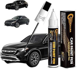 Car Touch Up Paint(040/9040 Black/Jet Black) for Mercedes-Benz, Color Accurate Car Scratch Repair Remover Pen,Auto Paint Quick and Easy to fix vehicle Chips and Nicks Scuff