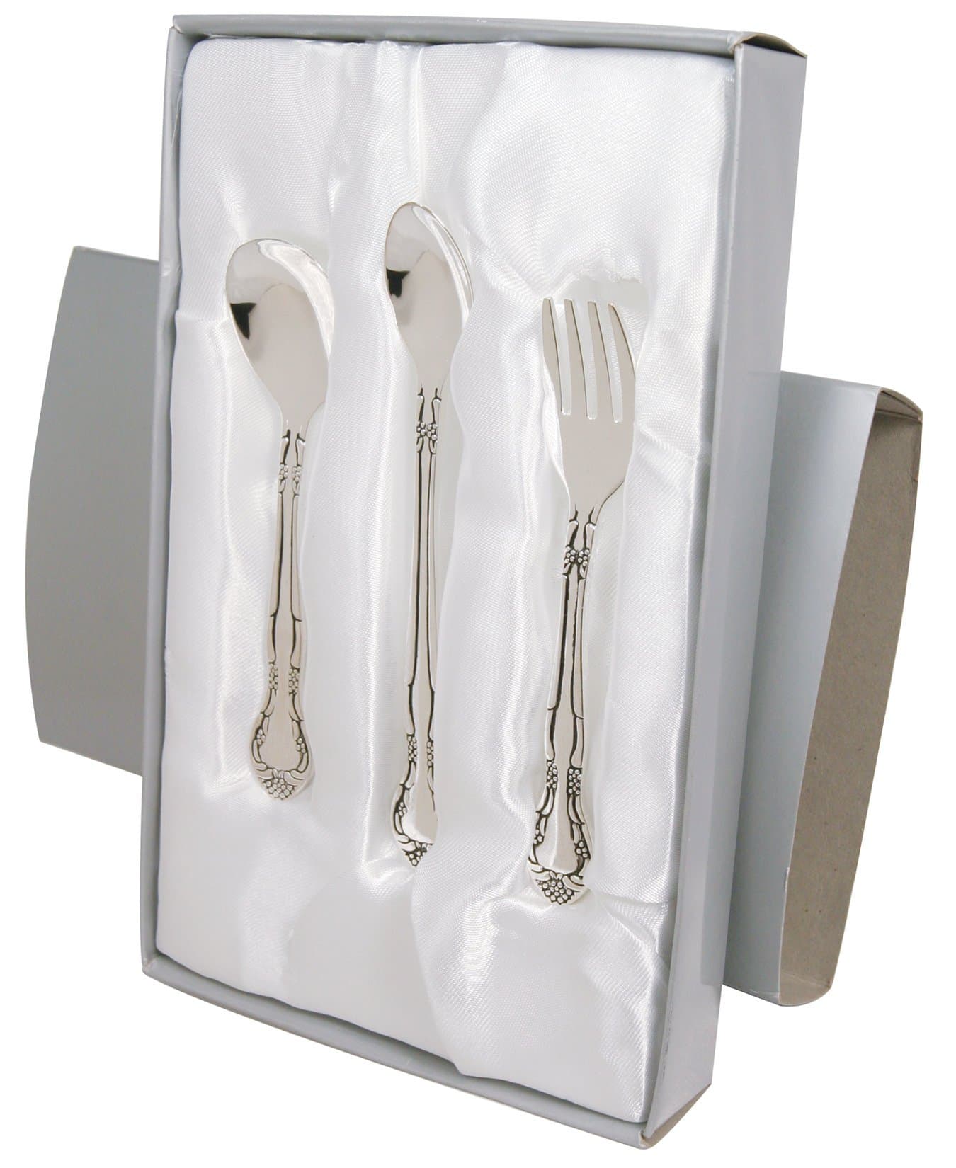 Three Piece Silver Plated Feeding Set