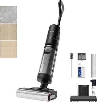 DREAME G10 Pro Wet Dry Vacuum Cleaner, Vacuum Mop All in One with Auto Self-Cleaning, Floor Cleaner Machine for Hard Floor, 35 Mins Runtime, Edge Cleaning, Self-Propelled Vacuum Mop Combo