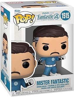 Funko Pop! Marvel: Fantastic Four - Mr.Fantastic - (2025) - Mr. Fantastic - Collectable Vinyl Figure - Gift Idea - Official Merchandise - Toys for Kids & Adults - Movies Fans