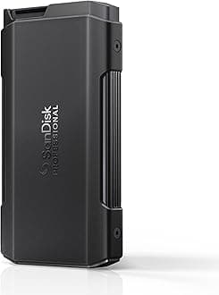 SanDisk SDPM2NB-004T-GBAND Professional PRO-BLADE Transport including PRO-BLADE 4TB SSD MAG. USB-C up to 2000MB/s