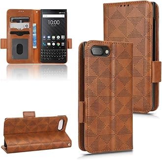 Case for BlackBerry KEY2 BBF100-1 BBF100-2 BBF100-4 BBF100-5 BBF100-6 BBF100-8 BBF100-9 Leather Flip Stand Case Cover,Case for BlackBerry KEY2 Case Cover Brown