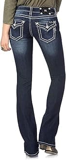 Miss MeThick Stitch Bootcut Jean