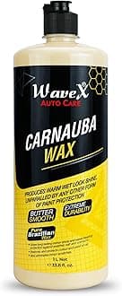 - WaveX Carnauba Wax Car Polish Cream (1 L) | Car Wax That Provides Deep Wet Shine | Car Wax Polish For Car Paint, Headlights & Chrome Components