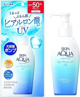 Skin Aqua 50+ Super Moisture Gel Pump, 4.9 oz (140 g)