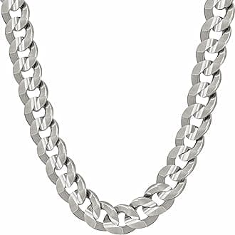 LIFETIME JEWELRY Gold Cuban Link Chain for Men - Real 24k Gold Necklace Plated - Lifetime Replacement - Durable Clasp (6mm & 9.5mm)