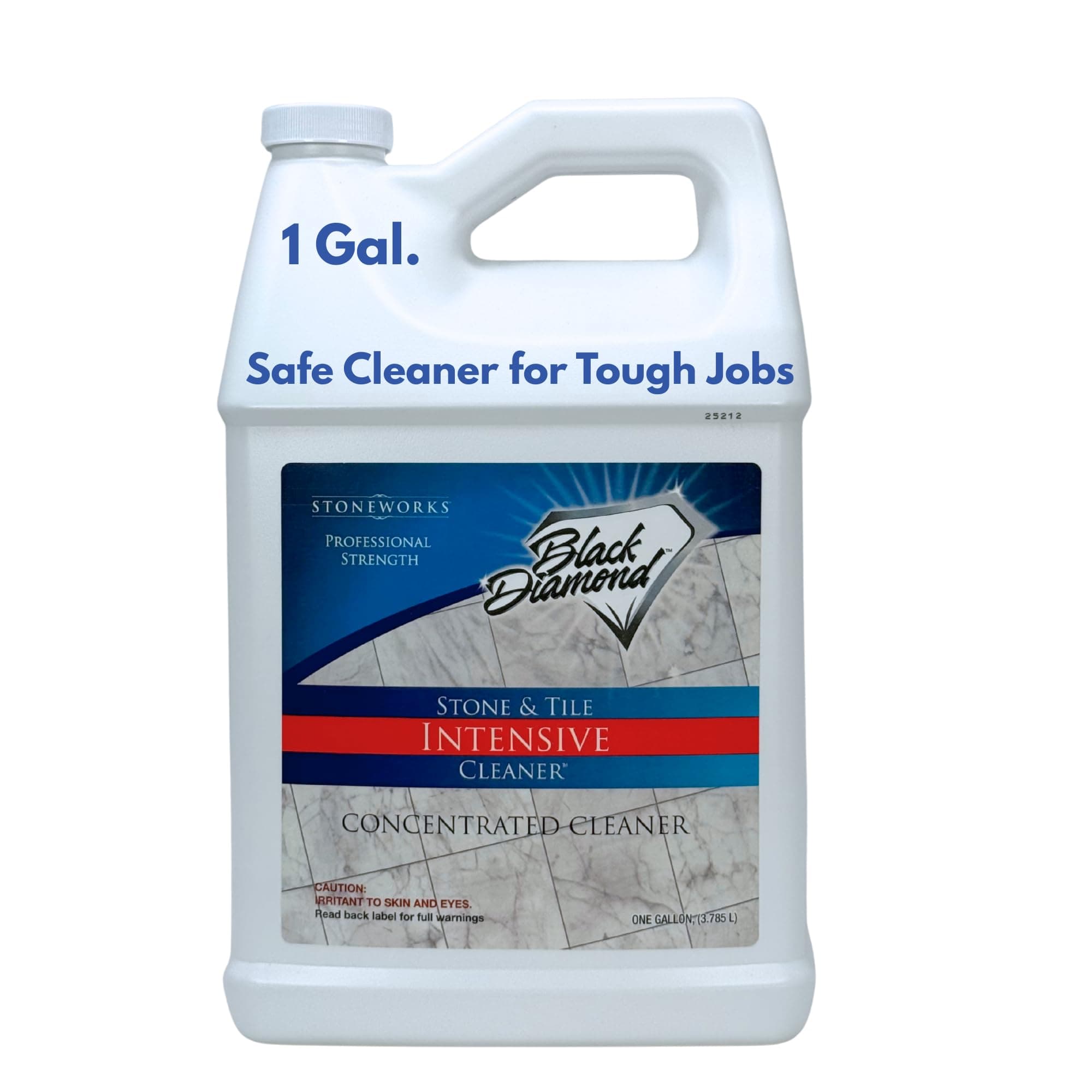 Black Diamond Stoneworks Stone & Tile Intensive Deep Cleaner Concentrate for Ceramic, Porcelain, Marble, Natural Stone, Slate and Limestone. (3.785 Liters)