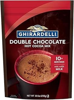 Ghirardelli, Hot Chocolate Double Chocolate, 10.5 Ounce