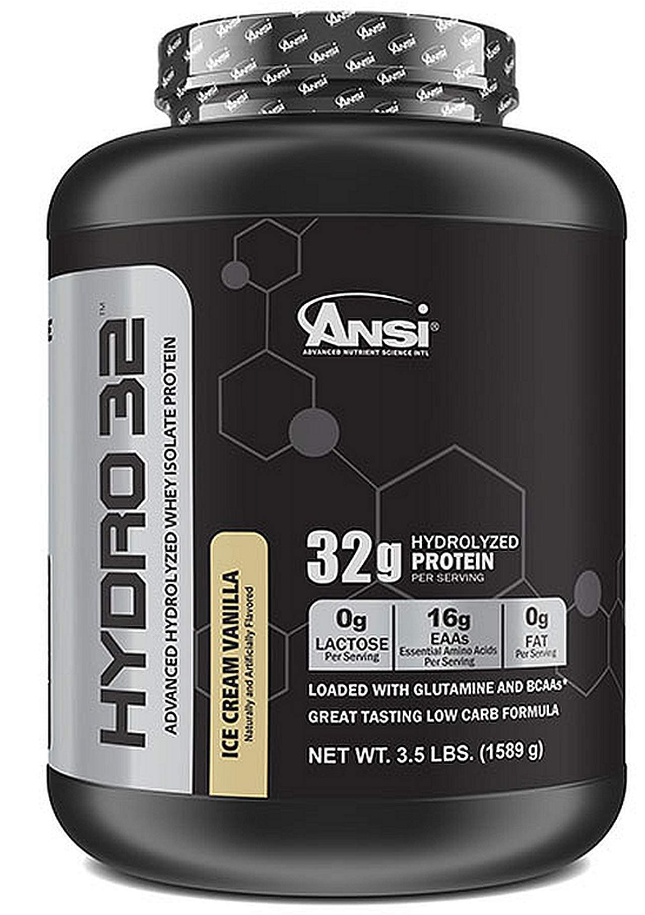 Hydro 32 Hydrolyzed Whey Isolate Protein Vanilla 3.5 Lb