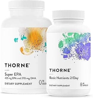 Wellness Essentials Bundle - Omega-3 & Multivitamin Combo - Super EPA & Basic Nutrients 2/Day - 30 Servings