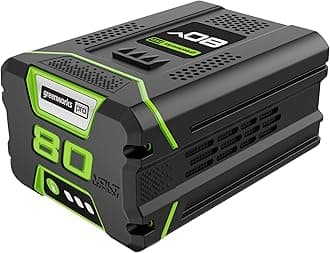 Greenworks PRO 80V 2.5Ah Lithium-Ion Battery (Genuine Greenworks Battery / 75+ Compatible Tools)