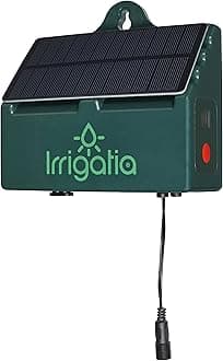 Bosmere Irrigatia Sol-C12 Solar Automatic Watering System for Water Barrels, green