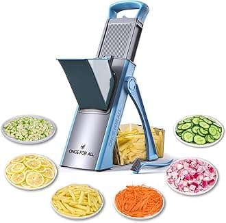 Upgraded Mandoline Slicer Blue