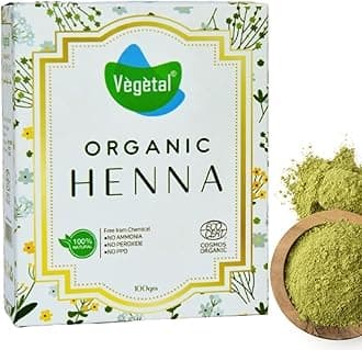 Vegetal Certified Organic Bio Henna Powder - 100% Pure Natural, Herbal Henna ...