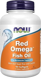 Supplements, Red Omega™ with CoQ10 30 mg and Omega-3 Fish Oil, Cardiovascular Support*, 90 Softgels