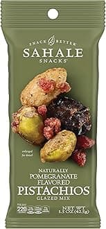 Sahale Snacks Pomegranate Flavored Pistachios Glazed Mix, 1.5 Ounces (Pack of 18)