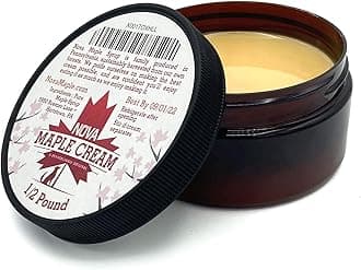 Nova Maple Syrup Cream - Pure Grade-A Cream Butter Spread (1/2 Pound)