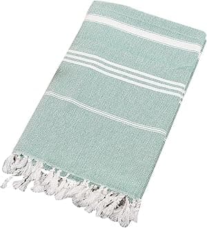 Turkish Beach Towels, 71x39 Inches Oversized Cotton Sand Free Quick Dry Beach Towel for Adults Kids,Lightweight Pool Towel Bathroom Towels,Travel Essentials
