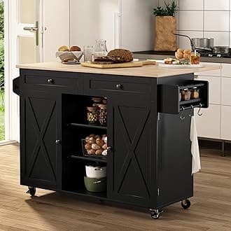 HLR Kitchen Island On Wheels