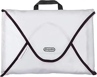 Design Travel Garment Bag Clothes Folder – 14.5” x 10.5” Packing Bag & Organizer for Luggage | Large-Capacity, Anti-Wrinkle Garment Bags for Travel, Carry-On Suitcases & Clothing Storage