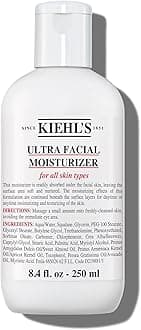 Ultra Facial Moisturiser, Face Moisturiser For Women & Men, Suitable for All Skin Types, Fragrance-Free, 250ml