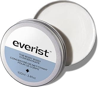 Body Wash Concentrate – Waterless Hydrating Cream Cleanser with Aloe Vera & Glycerin – Skin-Soothing, Plant-Based, Vegan – 3.4 fl oz TIN