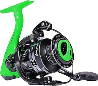 Sougayilang Fishing Reel, 5.2:1 High Speed Spinning Reel, Lightweight 11+1BB Ultra Smooth for Saltwater or Freshwater,1000-6000 Series