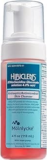 Hibiclens Antiseptic Antimicrobial Skin Cleanser 4oz Foam Pump (2 pack)
