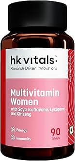 hk vitals Multivitamin For Women (90 Tablets) | Zinc, Vitamin C, Vitamin D, Multiminerals & Ginseng Extract
