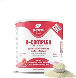 Vitamin B Complex 150 g - Energy & Immune System Support - High Strength B12 + Full Spectrum B Vitamins - Daily Supplement for Tiredness, Fatigue & Mental Performance
