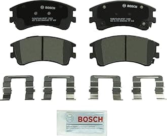 BOSCH BP957 QuietCast Premium Organic Disc Brake Pad Set - Compatible with Select Mazda 6; FRONT