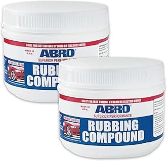 ABROSuperior Performance Rubbing Compound, 32 oz., Buffing Compound for Oxidized Finishes, Smooth, Reflect, Clean