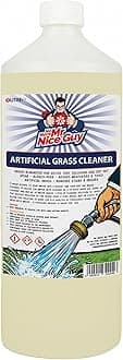 Artificial Grass Cleaner 1L - Odour Eliminator For Astroturfs Including Dog Cat Pet Urine - Bleach-Free - Revives Weathered & Tired Artificial Grass - Removes Stains & Odours - No More Mr Nice Guy