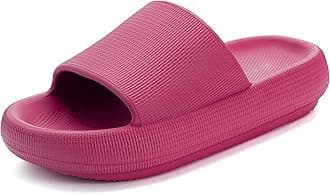 BRONAXPillow Slippers for Women and Men | House Slides Shower Sandals | Cushioned Thick Sole