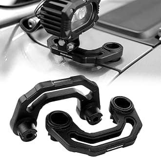 SEVEN SPARTA 1 Pair Light Mounting Brackets for 2018-2023 Jeep Wrangler JL/JLU 2020+ Gladiator JT