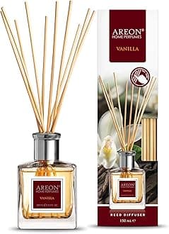 Home Perfume Reed Diffuser 150 ml Vanilla + 10 rattan reeds