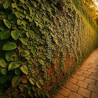 Wall Creeper Ficus Pumila Live Plant | Creeping Fig | Fast-Growing Evergreen Air-Purifying Climber Vine for Brick Walls | Creeper Plant for Garden, Landscaping (WALL CREEPER)