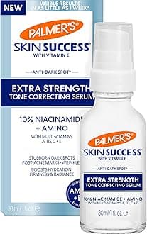 Palmer's Skin Success Extra Strength Tone Correcting Face Serum, 1.0 Fl Oz, Dark Spot Corrector for Discoloration, Age Spots and Post-Acne Marks