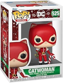 Funko Pop! Heroes: Holiday '24 – Catwoman - DC Comics - Collectable Vinyl Figure - Gift Idea - Official Merchandise - Toys for Kids & Adults - Comic Books Fans - Model Figure for Collectors